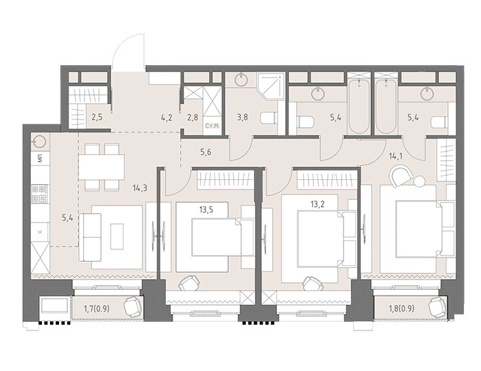 ЖК «Родина Парк», Москва | Премиальный жилой комплекс «Родина Парк» возле природного заказника «Долина реки Сетунь»